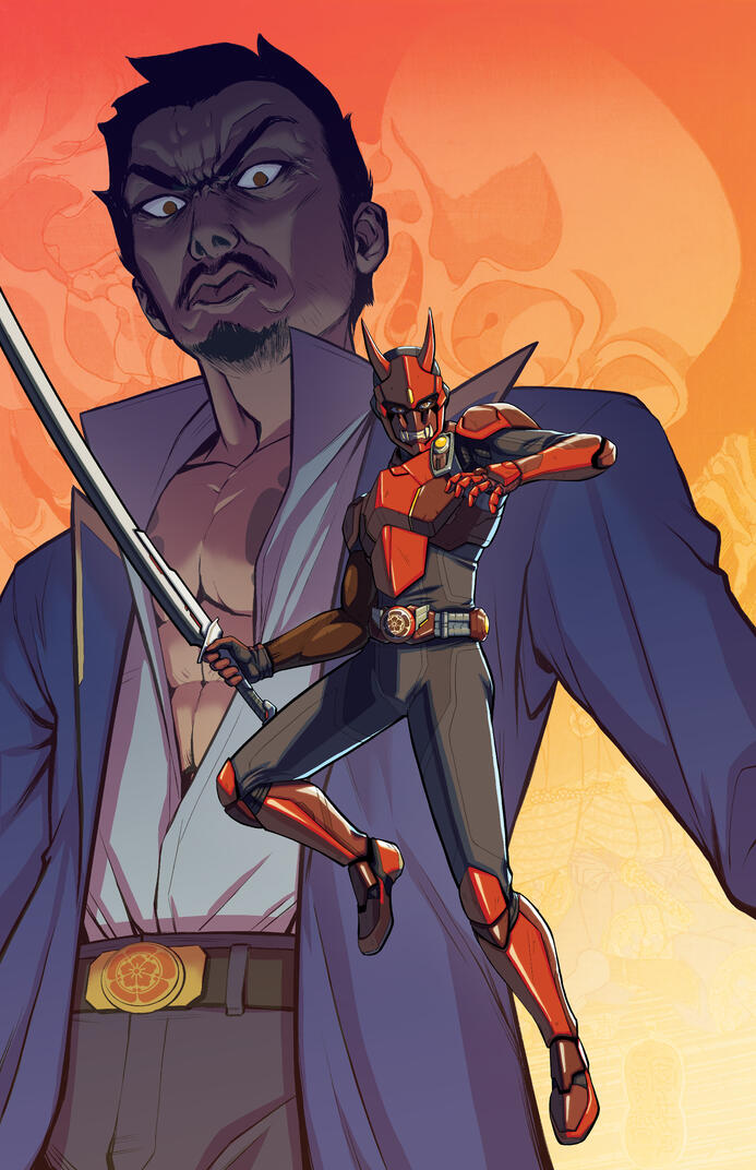 Yasuke Book 1, Kamen Rider Cover Variant