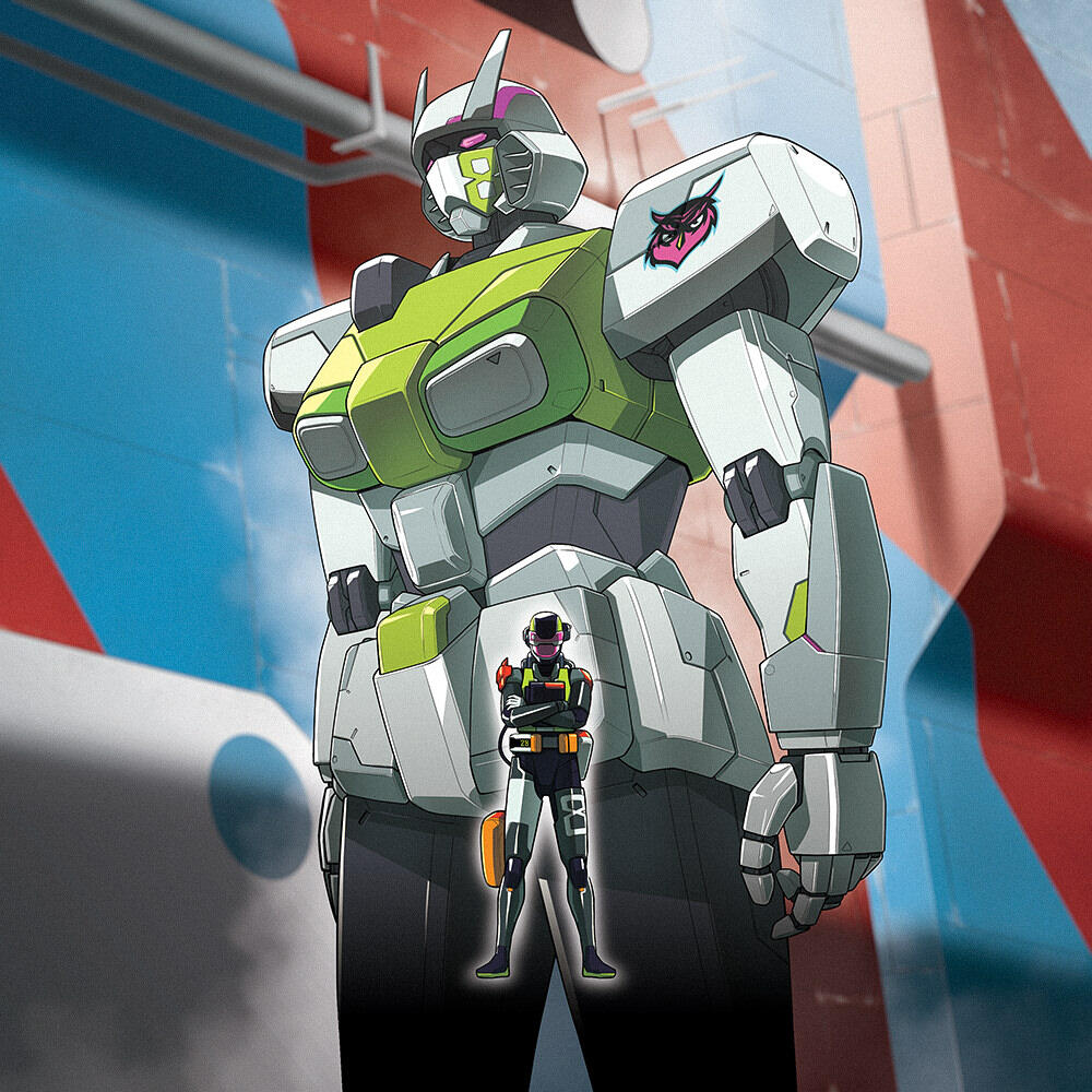 Math Class &quot;Marathon Gundam&quot; Collectible Goblet Design