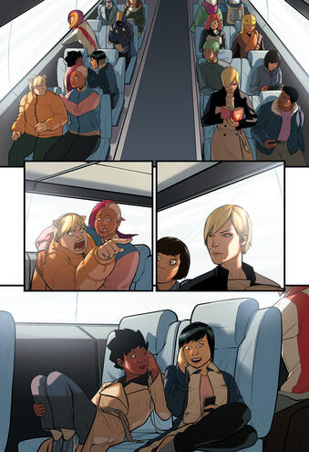 School for Extraterrestrial Girls Book 2, Preview Page 1